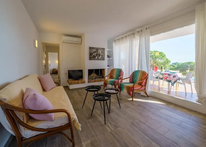 度假居 Sea Breeze Vista Mar Piscina Privada Aire Acondicionado 滨海托萨