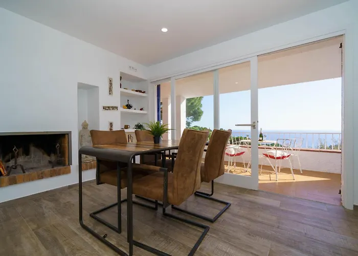 Sea Breeze Vista Mar Piscina Privada Aire Acondicionado 滨海托萨