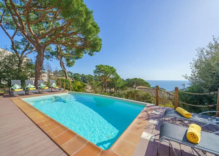 Sea Breeze Vista Mar Piscina Privada Aire Acondicionado 滨海托萨